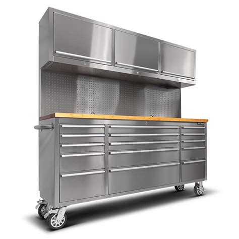 stainless steel 15 drawer workbench tool chest cabinet|72 inch tool cabinet.